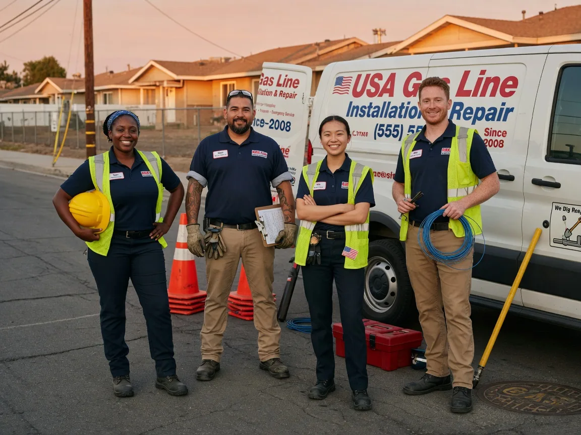 Gas Line Installation company in Byhalia, MS